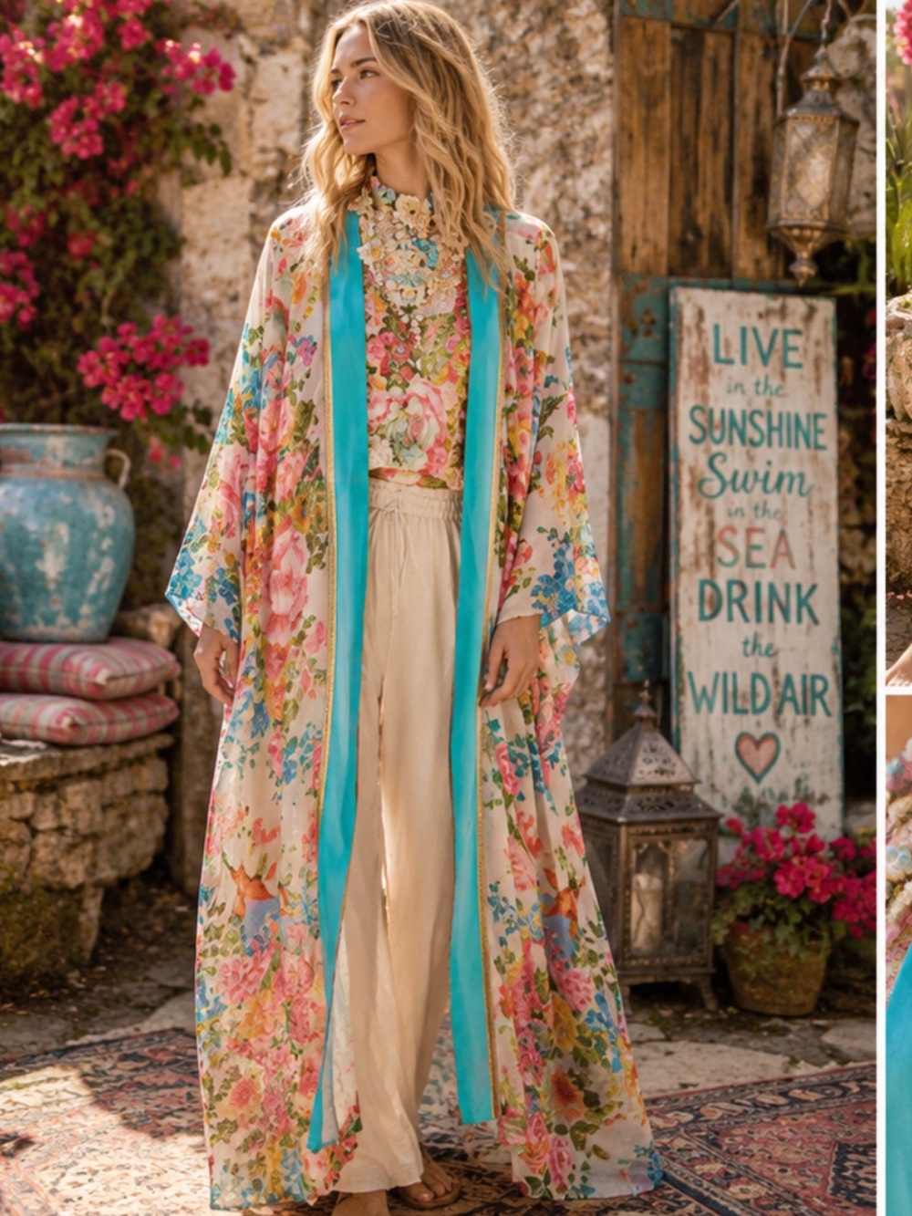 🆕 ARATTA EARTH ANGELS MAXI KIMONO